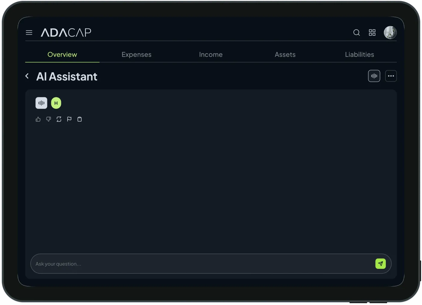 ADACAP: AI Assistant