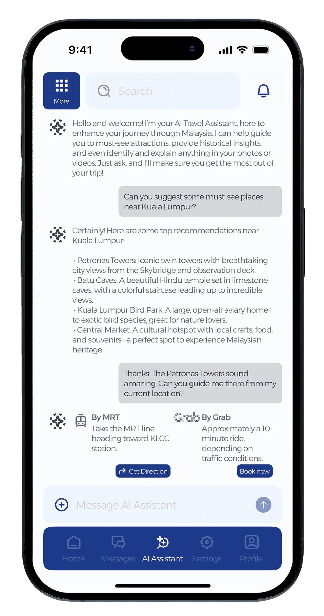 Explore Malaysia: AI Travel Assistant