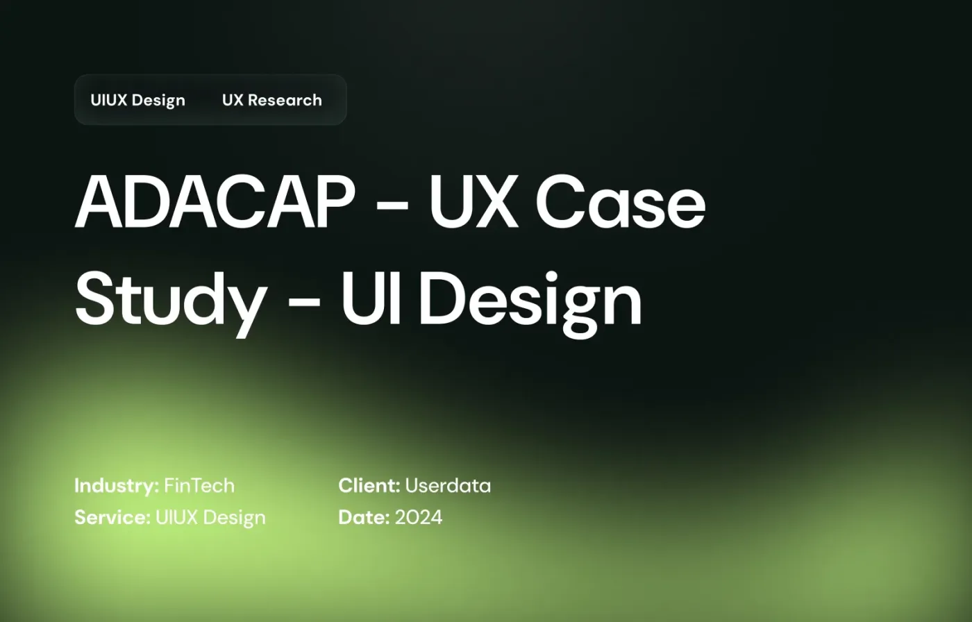 ADACAP case study