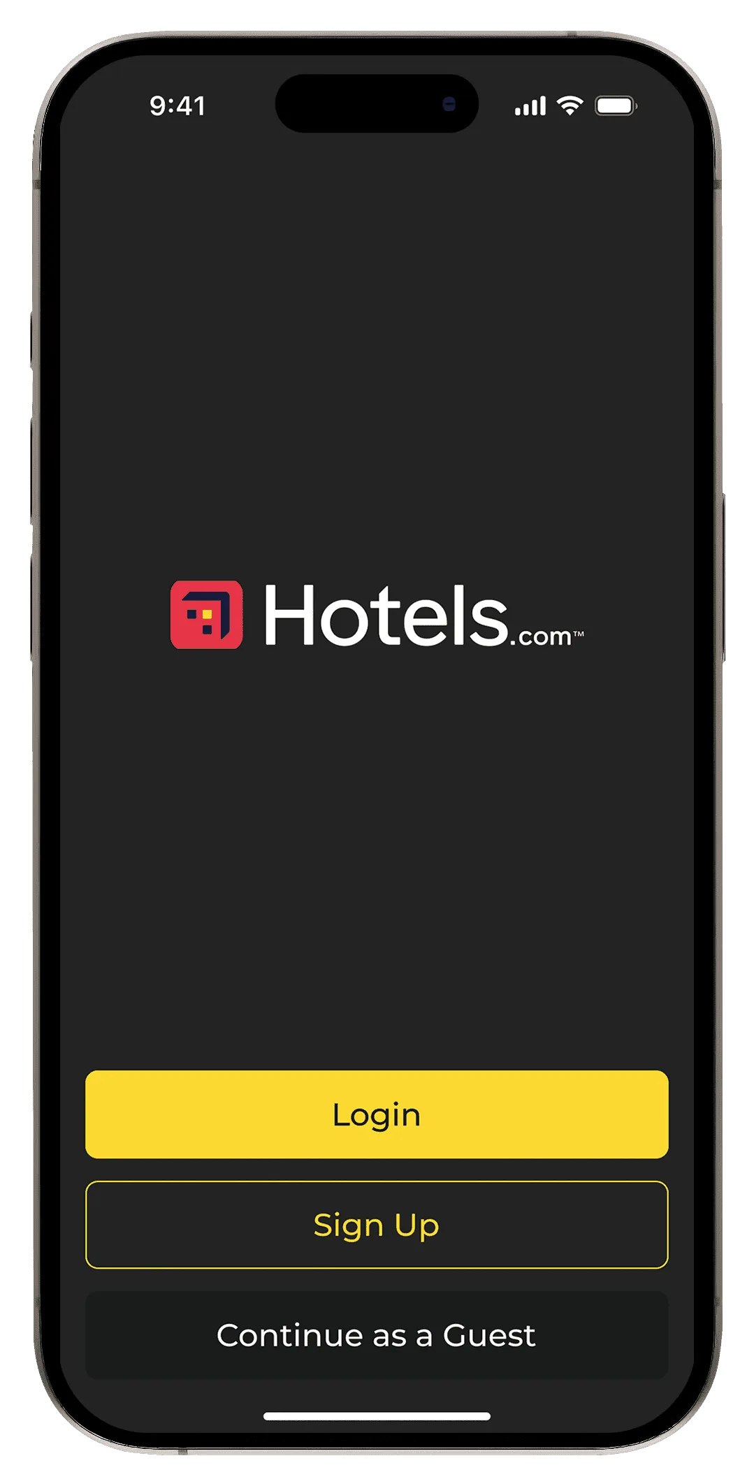 Hotels.com: Welcome