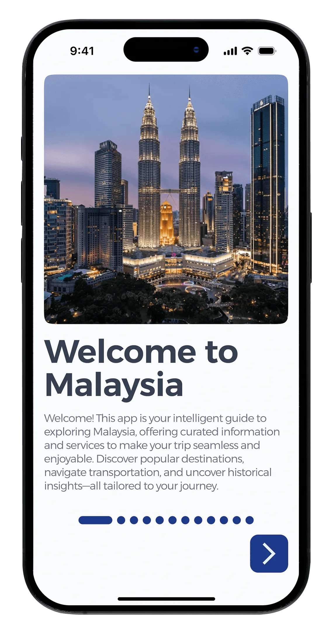 Explore Malaysia: Onboarding