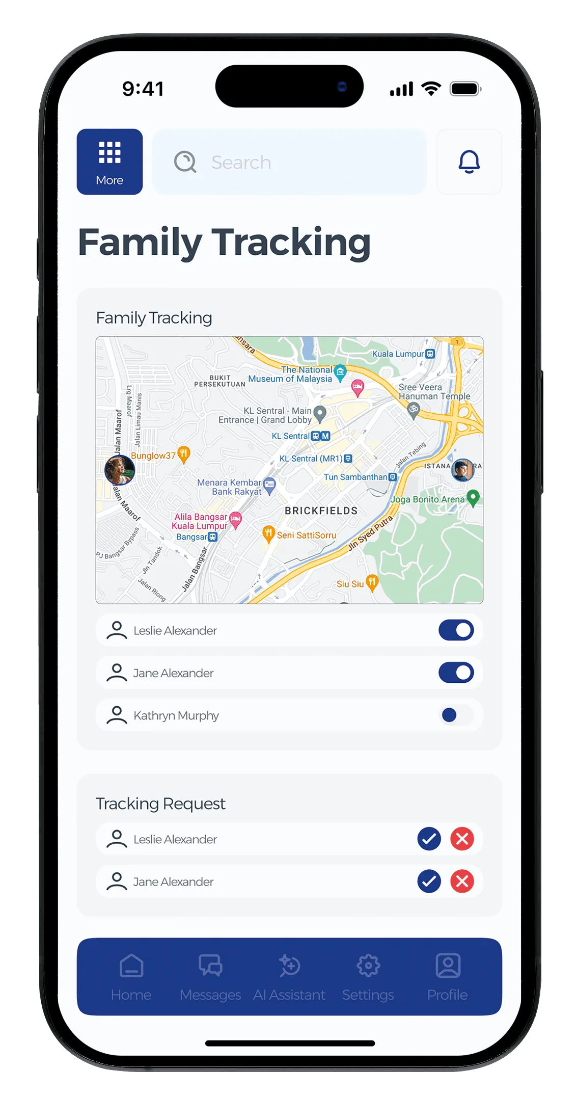 Explore Malaysia: Family Tracking